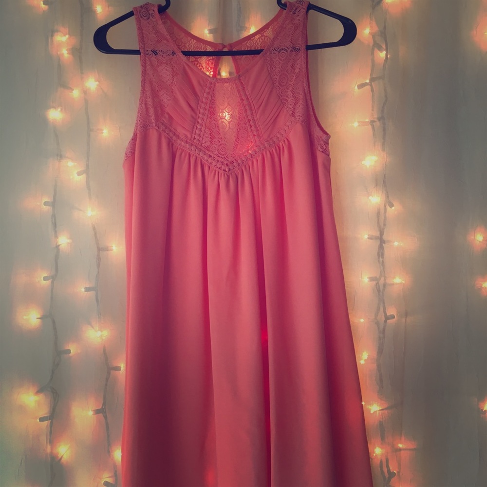 Coral colored Dress